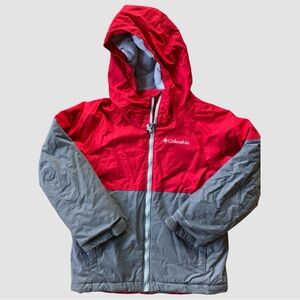 EUC -Columbia Kids' Coat -Alpine Action II -Waterproof Insulated Omniheat Sz 6-7